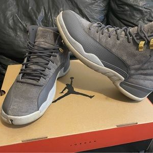 Mens Air Jordan 12 Retro “ Dark Grey”